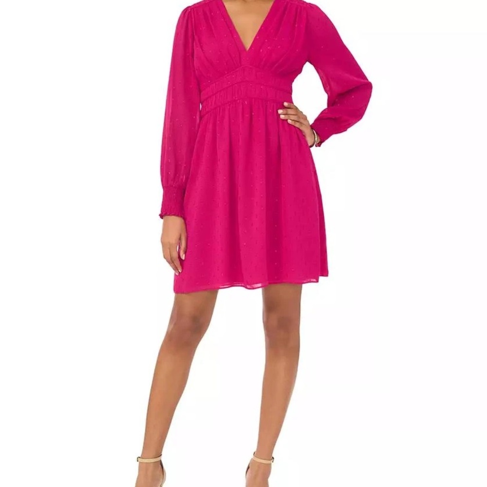 Elegant Pink Women's Dress